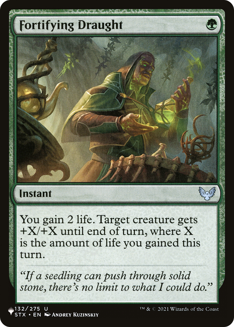 Fortifying Draught (132/275) [The List Reprints]