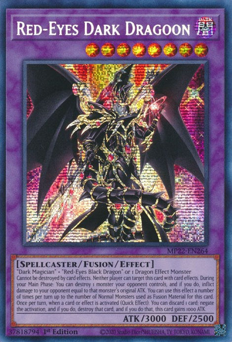 Red-Eyes Dark Dragoon (MP22-EN264) [2022 Tin of the Pharaoh's Gods]