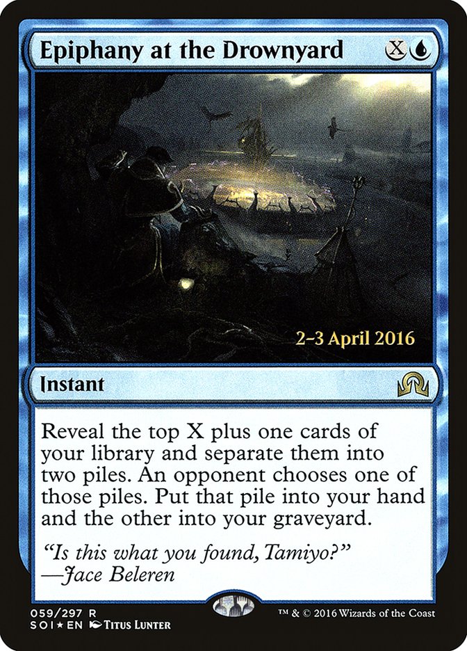 Epiphany at the Drownyard (59) [Prerelease Cards]