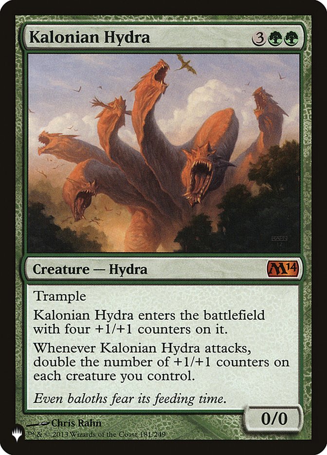 Kalonian Hydra (181/249) [The List Reprints]