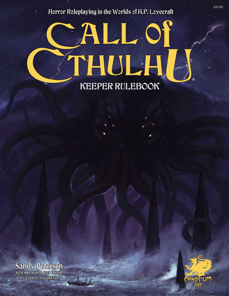 Call of Cthulhu 7th Edition - Keeper Rulebook