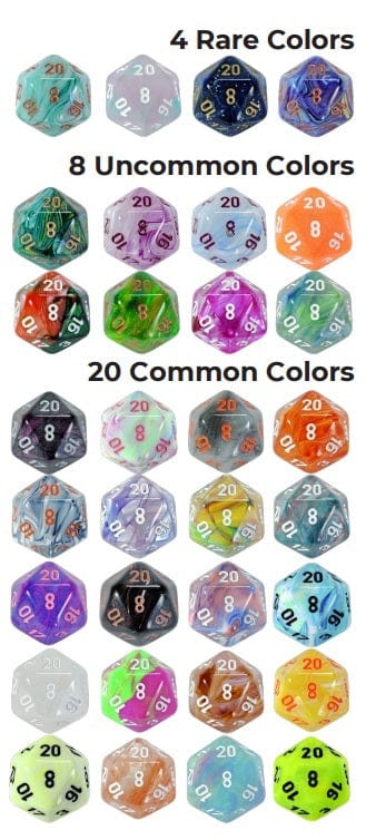 Hidden Wonders Assorted 7-Die Polyhedral Sets