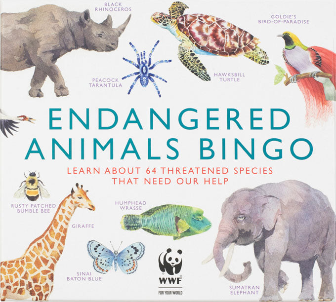 Endangered Animals Bingo