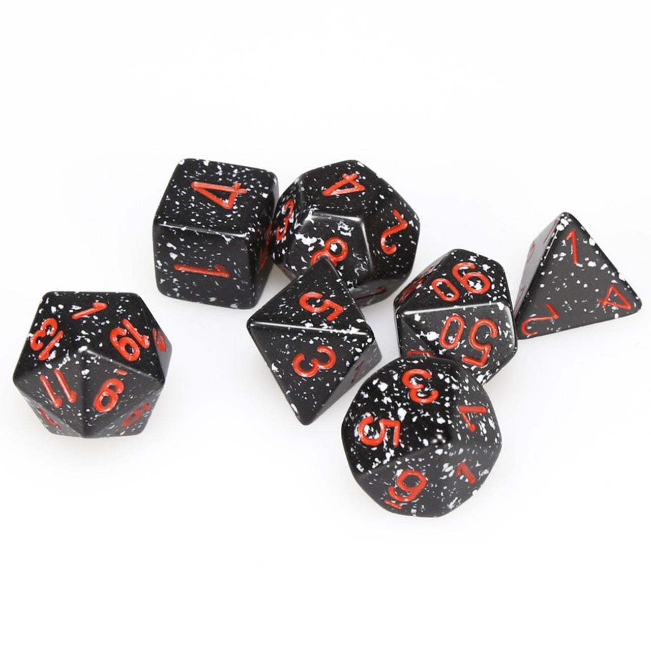 CHESSEX DICE: Polyhedral Speckled Space Dice (CHX 25308)