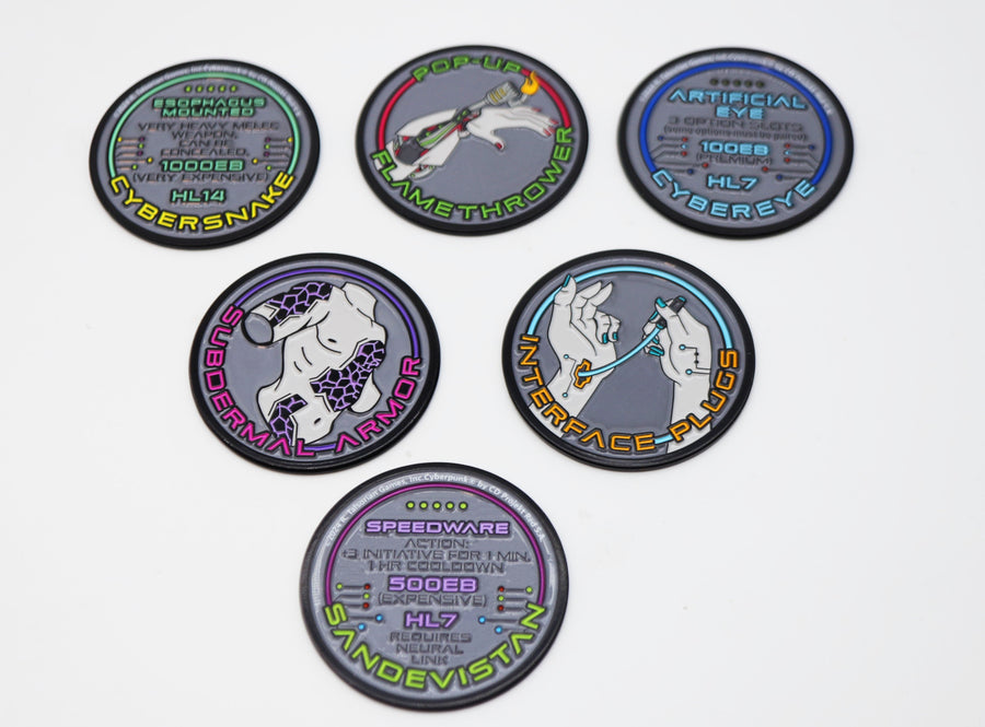 Cyberpunk RED: Gangs and Gear Mystery Loot