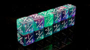 Old School +/- Counter Dice 12ct Set: Galaxy - Cosmic Stardust