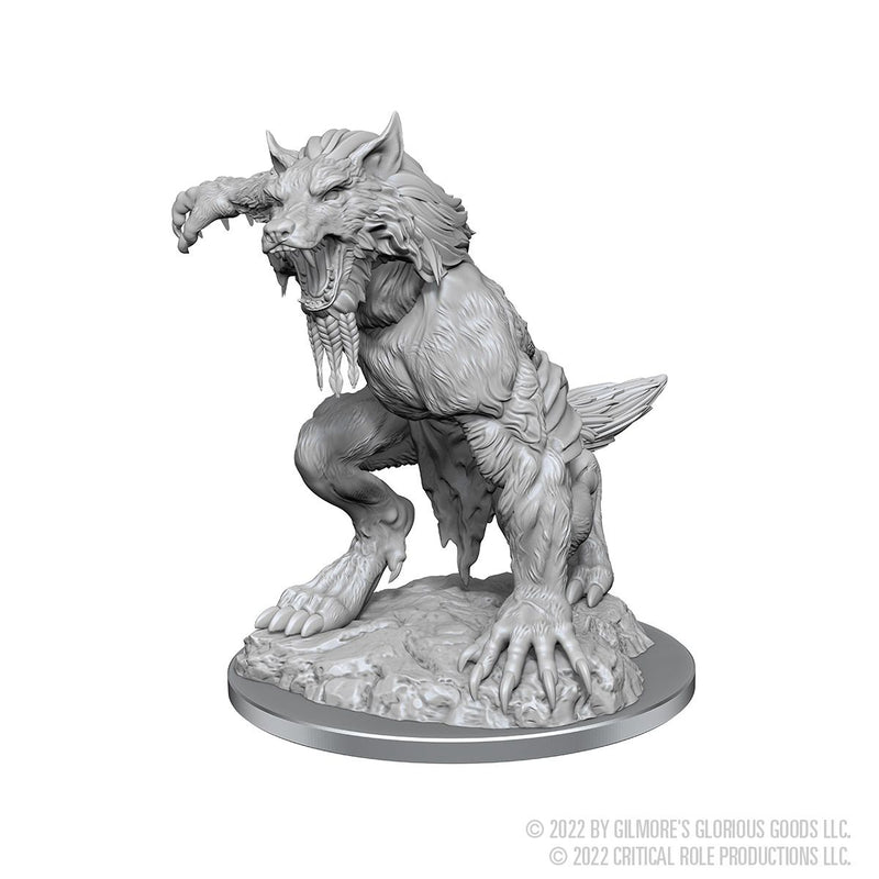 CRITICAL ROLE: UNPAINTED MINIATURES: W3 FEY WEREWOLVES