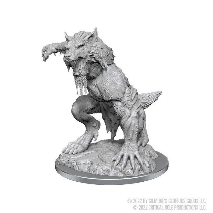 CRITICAL ROLE: UNPAINTED MINIATURES: W3 FEY WEREWOLVES