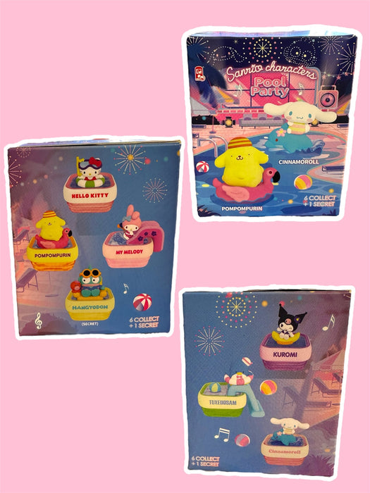 Hello Kitty Pool Party Blind Box Display Box