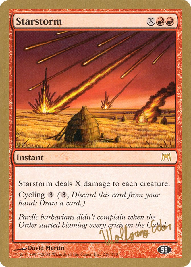 Starstorm - 2003 Wolfgang Eder (ONS) (SB) [World Championship Decks]