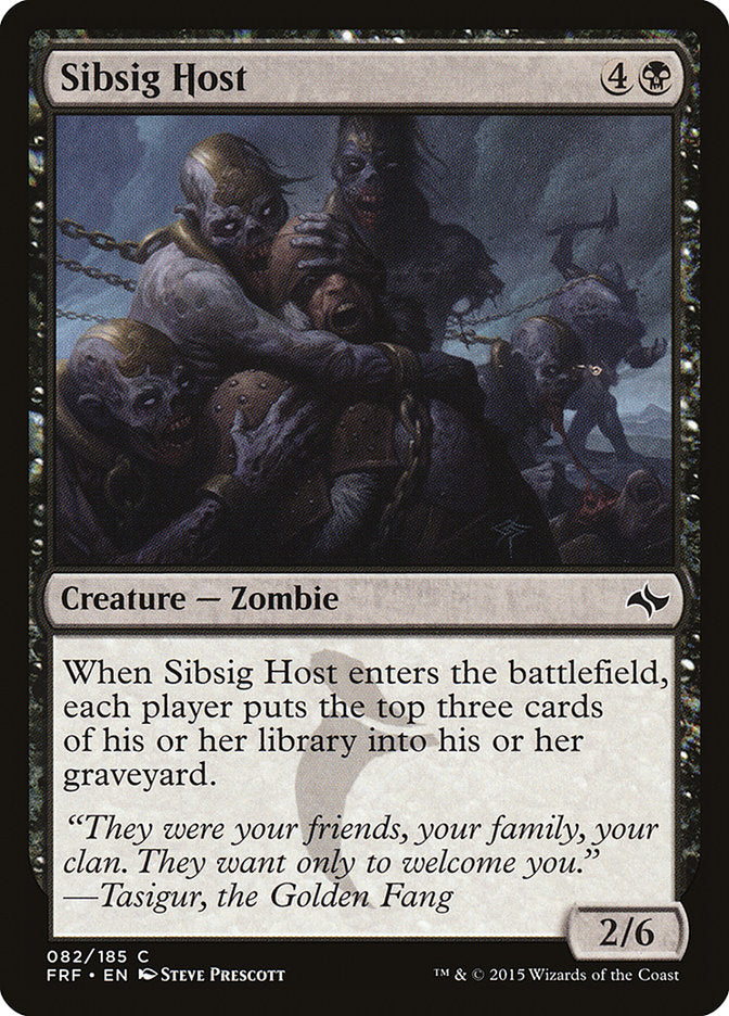 Sibsig Host (82) [Fate Reforged]