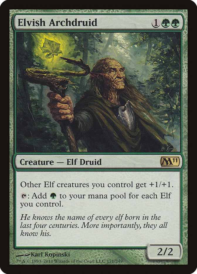 Elvish Archdruid (171) [Magic 2011 (M11)]