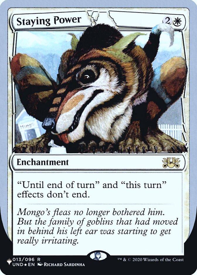 Staying Power (013/096) [The List Reprints]