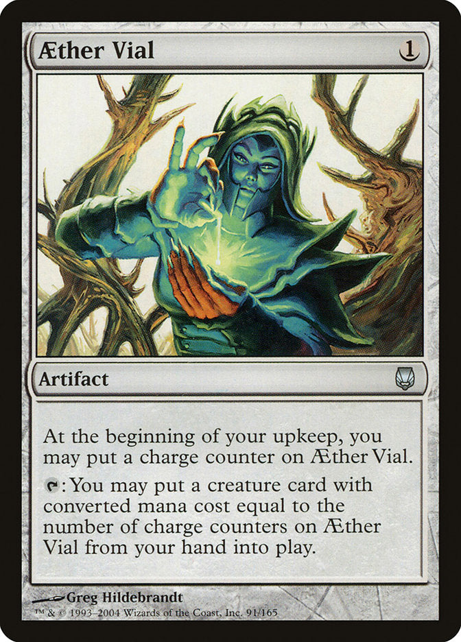 Aether Vial (91) [Darksteel]