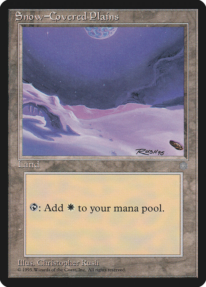 Snow-Covered Plains (350) [Ice Age]