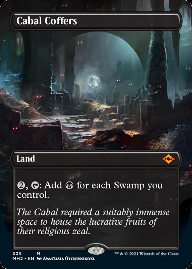 Cabal Coffers (Borderless) (325) [Modern Horizons 2]