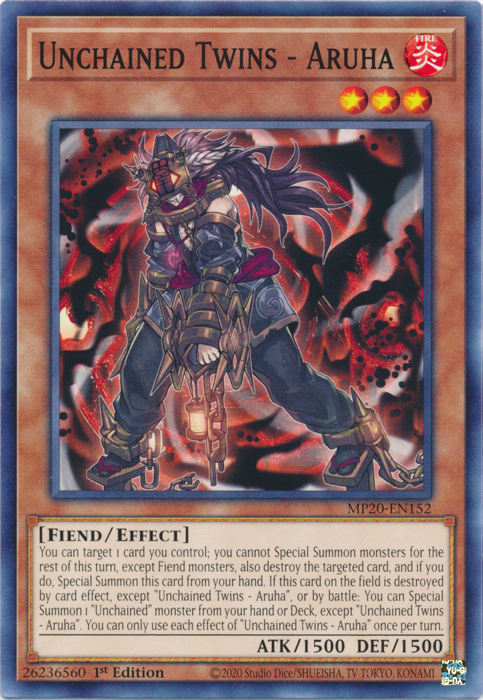 Unchained Twins - Aruha (MP20-EN152) [2020 Tin of Lost Memories]