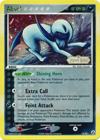 Absol (15/92) [EX Legend Maker]