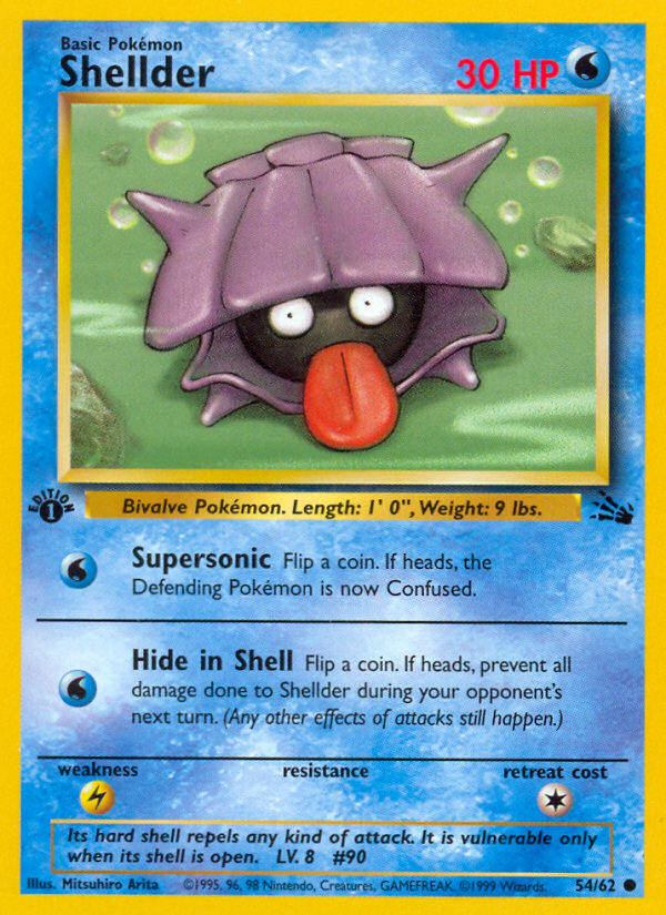 Shellder (54/62) [Fossil]