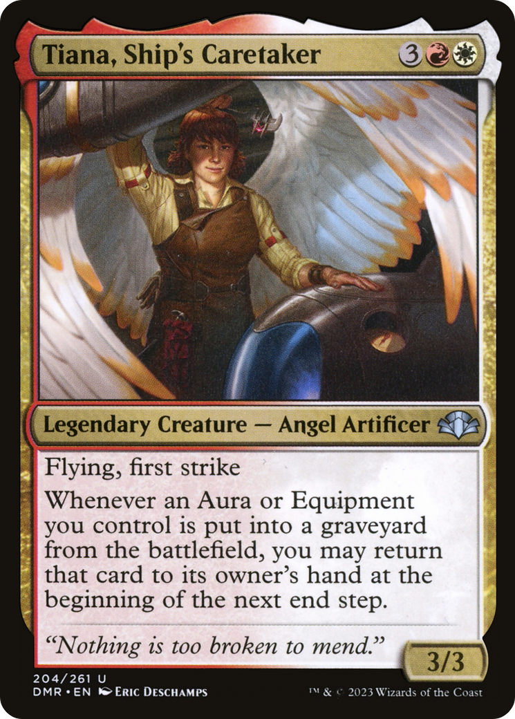 Tiana, Ship's Caretaker (204) [Dominaria Remastered]