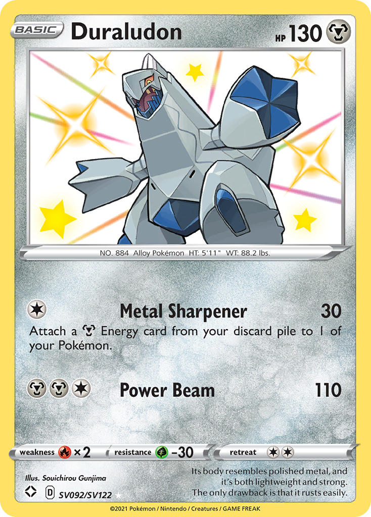 Duraludon (SV092/SV122) [Shining Fates: Shiny Vault]