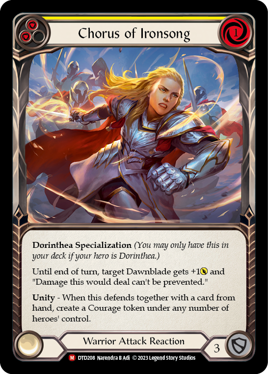 Chorus of Ironsong (DTD208) [Dusk till Dawn]