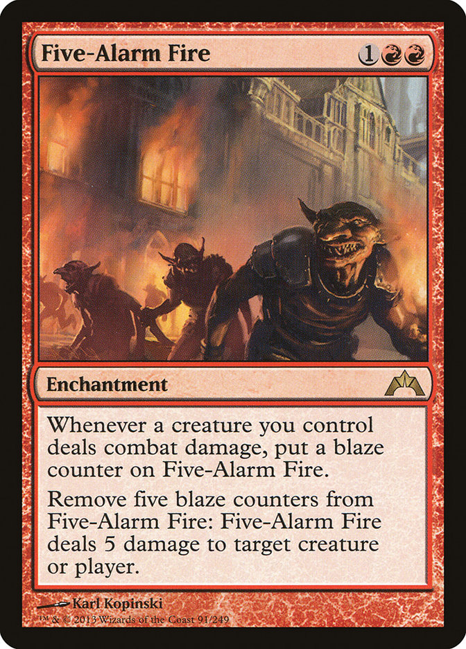 Five-Alarm Fire (91) [Gatecrash]