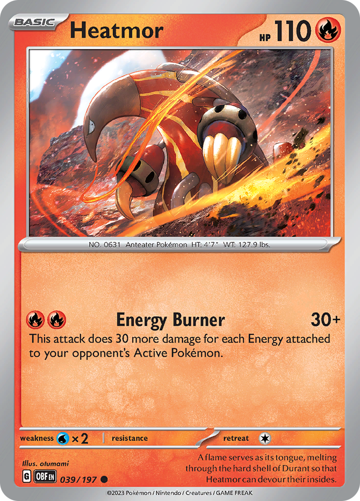 Heatmor (039/197) [SV03: Obsidian Flames]