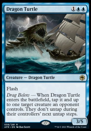 Dragon Turtle (56) [Promo Pack: Adventures in the Forgotten Realms]
