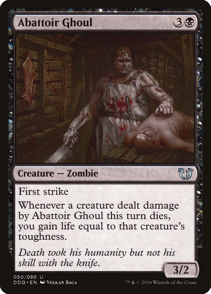 Abattoir Ghoul (50) [Duel Decks: Blessed vs. Cursed]