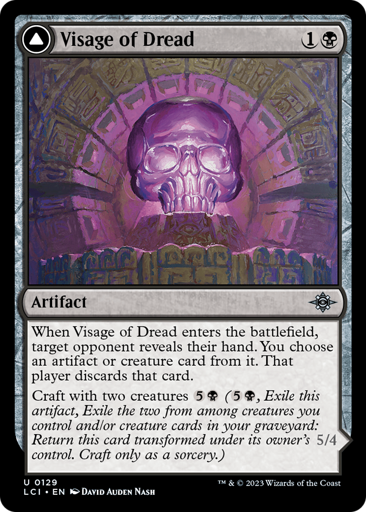 Visage of Dread (129) [The Lost Caverns of Ixalan]