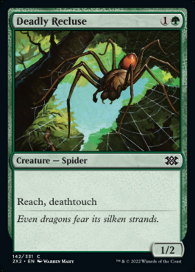 Deadly Recluse (142) [Double Masters 2022]