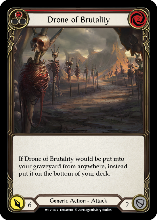 Drone of Brutality (Red) (WTR164) [Welcome to Rathe]