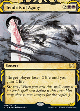 Tendrils of Agony (Foil Etched) (34) [Strixhaven: Mystical Archive]