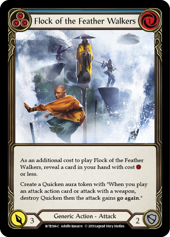 Flock of the Feather Walkers (Blue) (WTR184) [Welcome to Rathe]