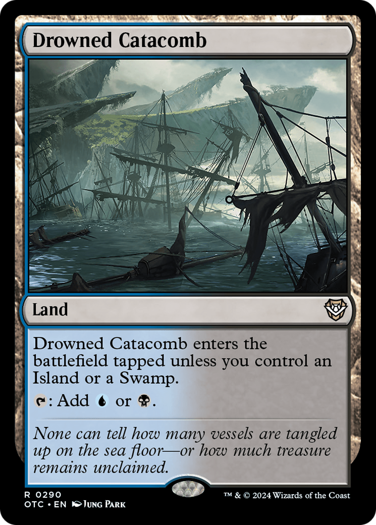 Drowned Catacomb (290) [Commander: Outlaws of Thunder Junction]