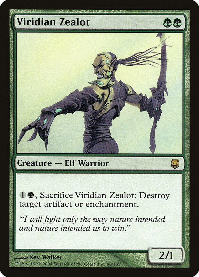 Viridian Zealot (90) [Darksteel]