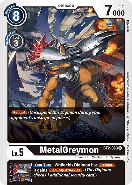 MetalGreymon - BT2-063 (Official Tournament Pack Vol.3) (BT2-063 C) [Release Special Booster 1.0]