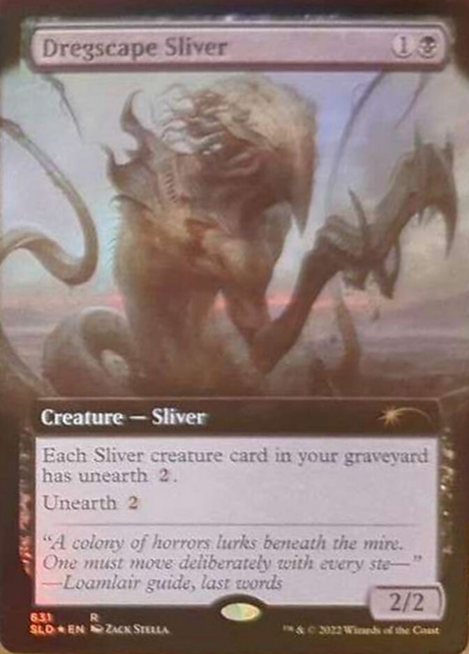 Dregscape Sliver (Extended Art) (631) [Secret Lair Drop Series]