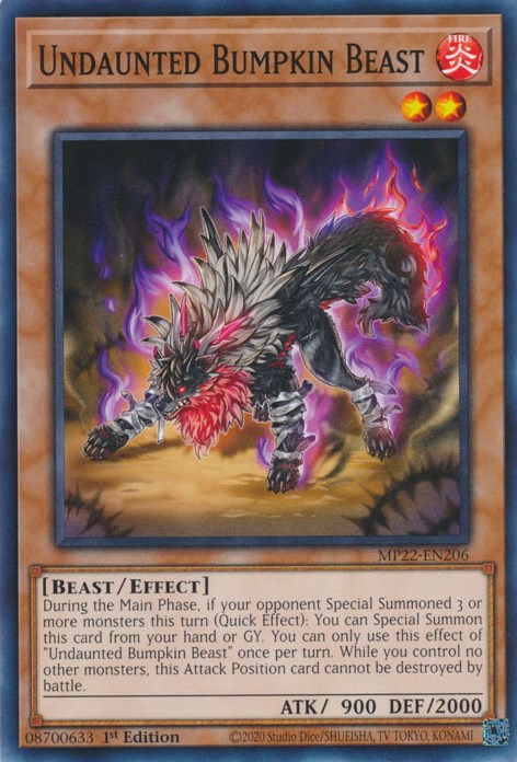Undaunted Bumpkin Beast (MP22-EN206) [2022 Tin of the Pharaoh's Gods]