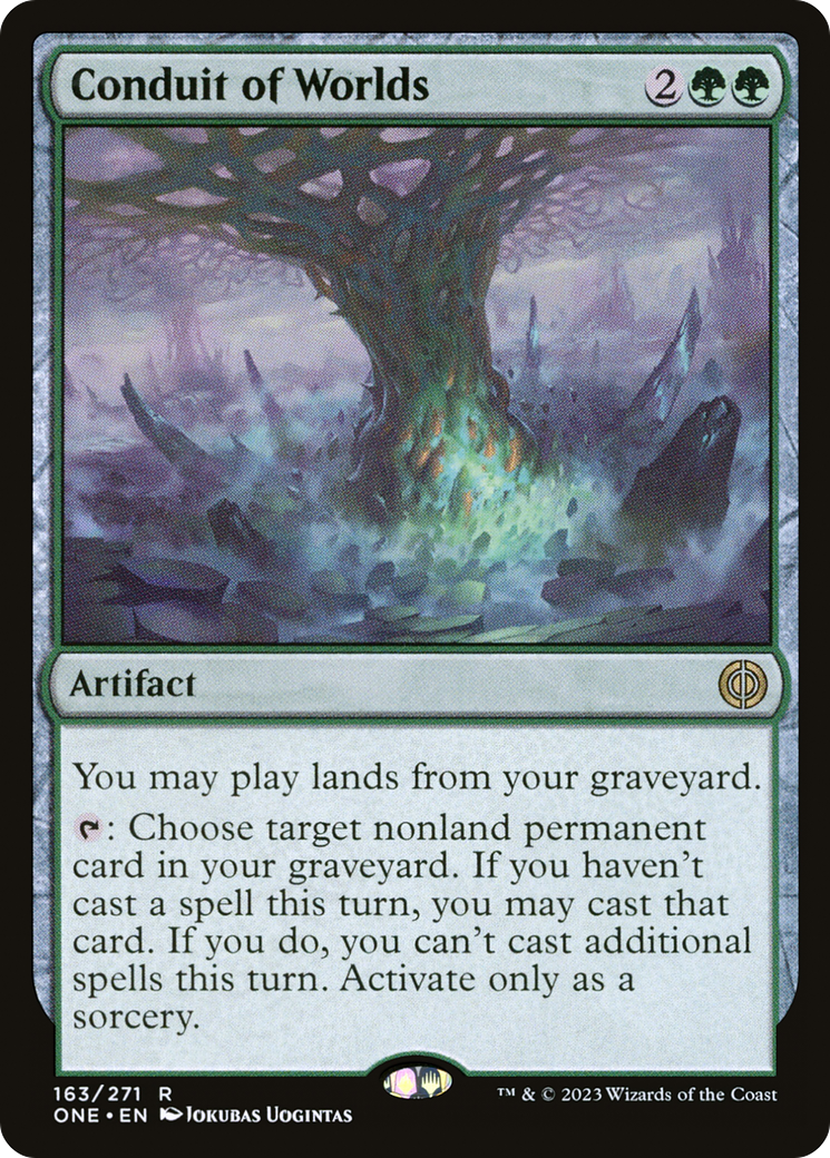 Conduit of Worlds (163) [Phyrexia: All Will Be One]