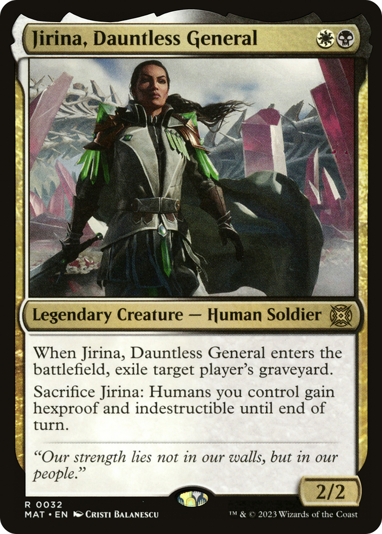 Jirina, Dauntless General (32) [March of the Machine: The Aftermath]