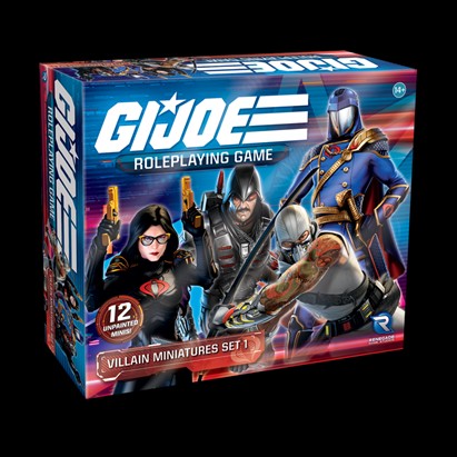 G.I. JOE: RPG - Villain Miniatures - Set 1