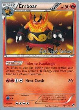 Emboar - 2011 (David Cohen) (20/114) [World Championship Decks]