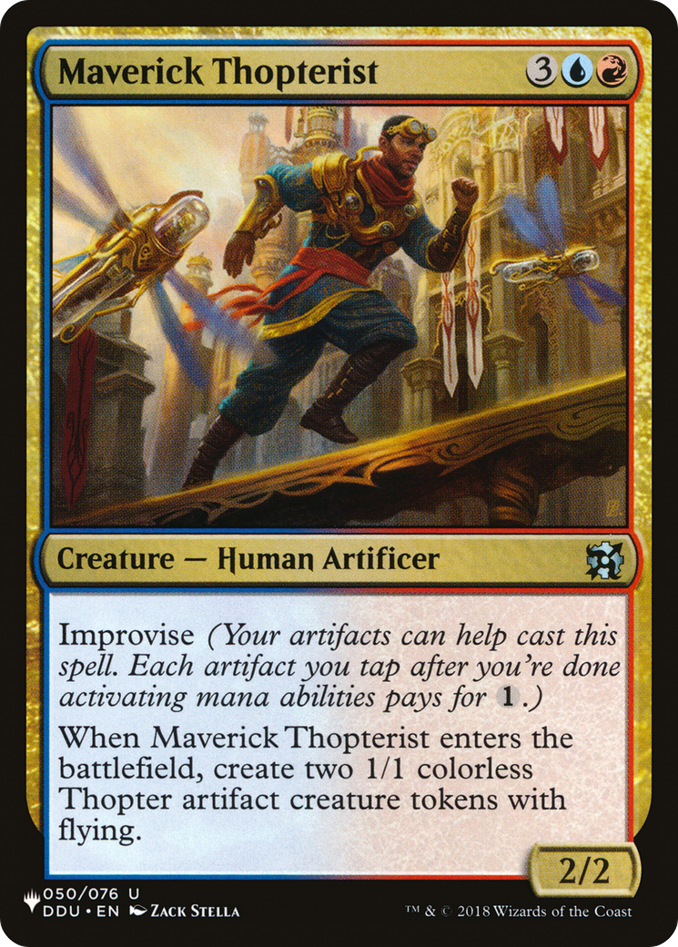 Maverick Thopterist (DDU) (050/076) [The List Reprints]