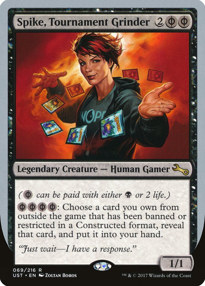 Spike, Tournament Grinder (69) [Unstable]