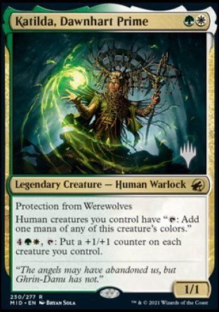 Katilda, Dawnhart Prime (230) [Promo Pack: Innistrad: Midnight Hunt]
