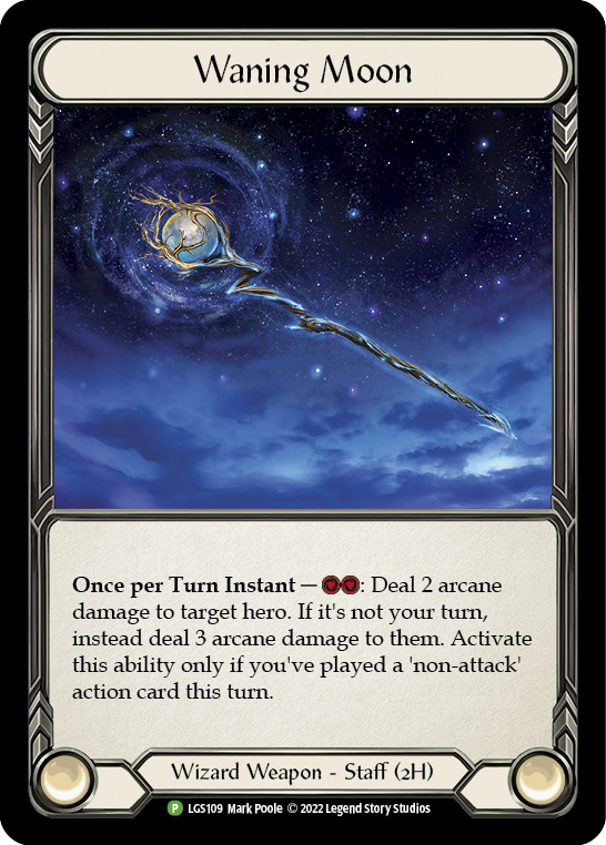 Waning Moon (LGS109) [Flesh and Blood: Promo Cards]