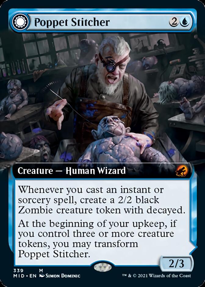 Poppet Stitcher (Extended Art) (339) [Innistrad: Midnight Hunt]