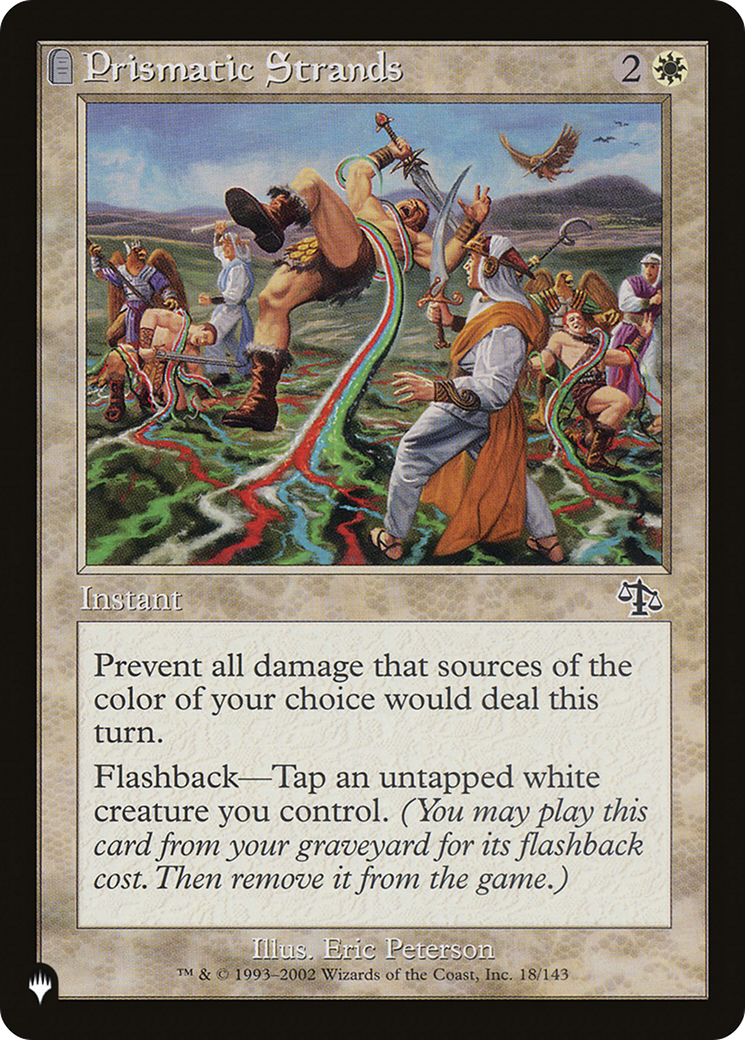 Prismatic Strands (18/143) [The List Reprints]